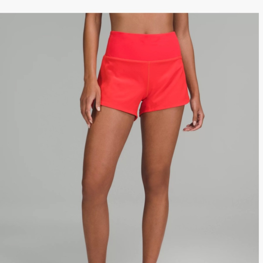 SPEED UP HIGH-RISE LINED SHORT 4"